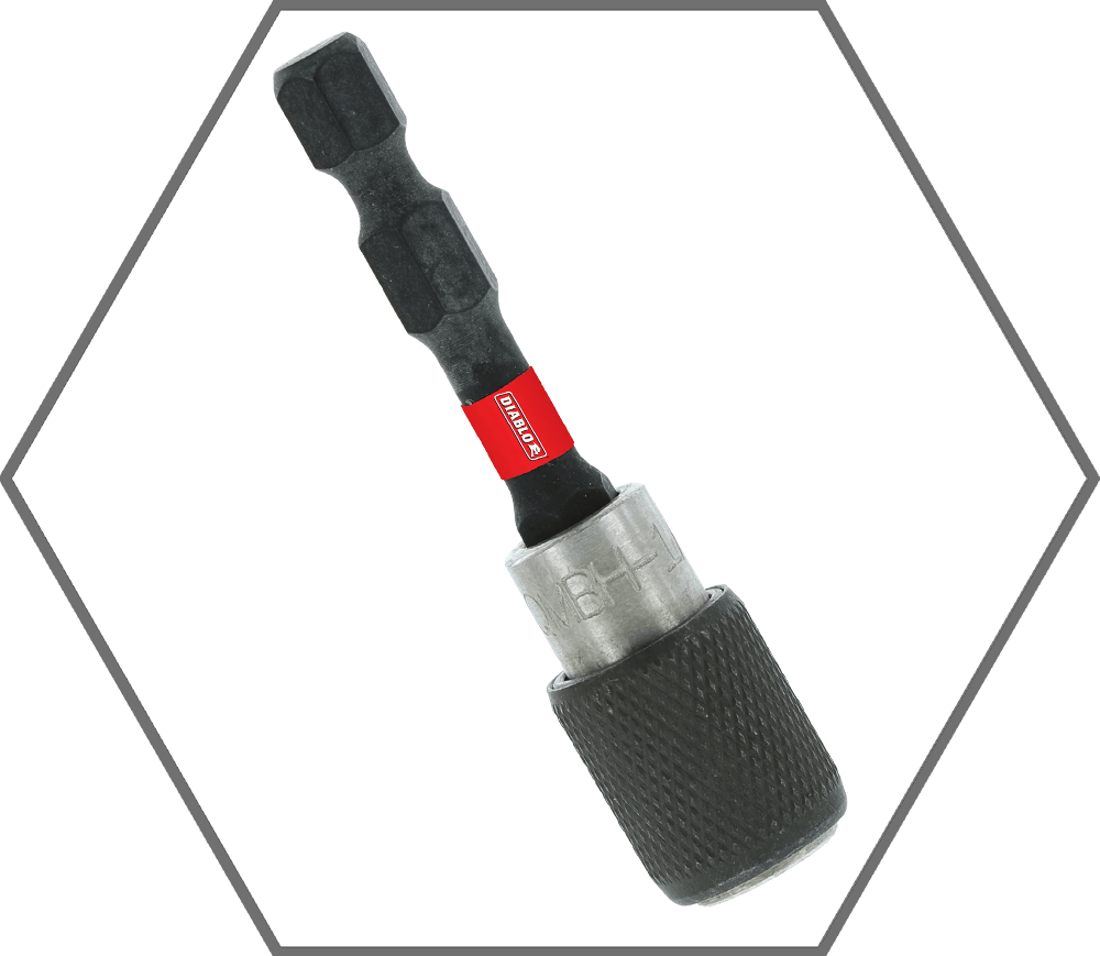 2-3/8" Quick-Change Magnetic Drive Bit Holder