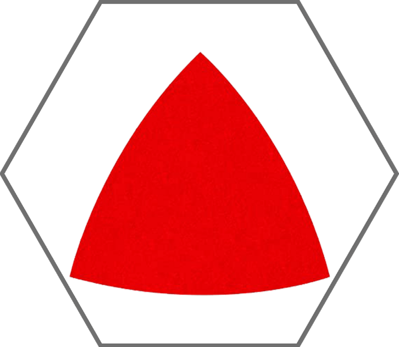 3-1/8" 220-Grit Coarse Oscillating Detail Triangle Sanding Sheets (10-Pack)