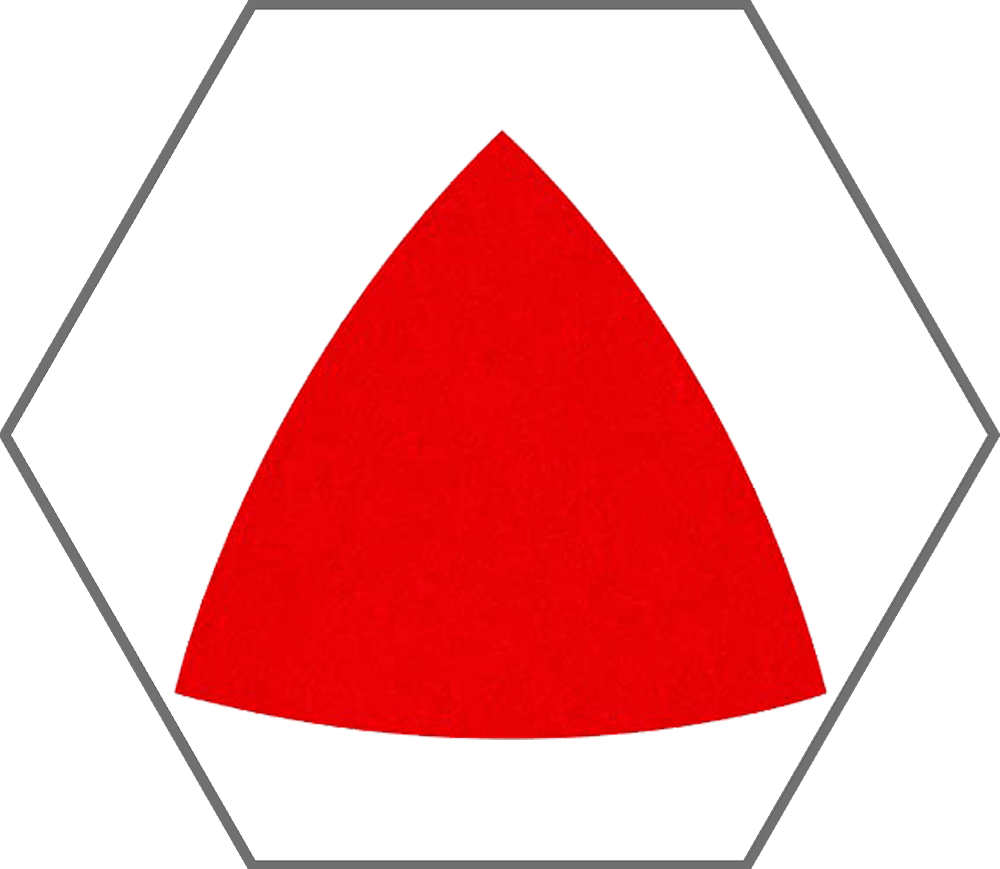 3-1/8" 120-Grit Coarse Oscillating Detail Triangle Sanding Sheets (10-Pack)