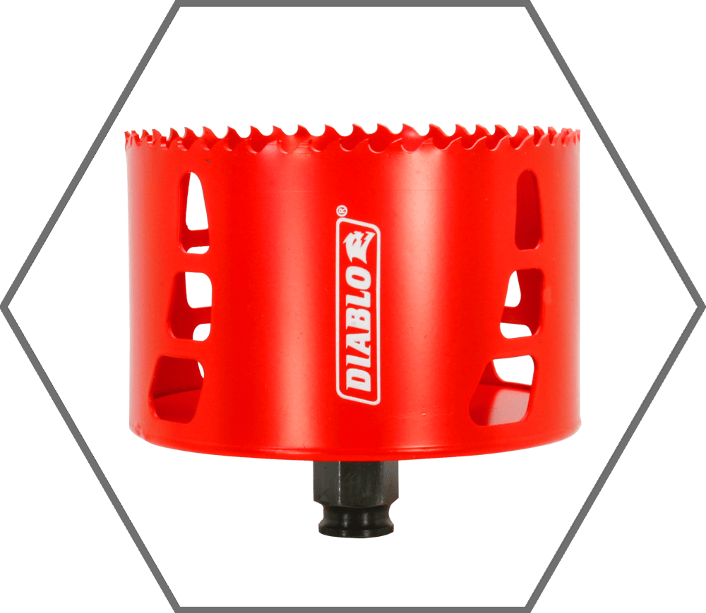 4" Quick Change Arbor Diablo Snap-Lock High Performance Hole Saw