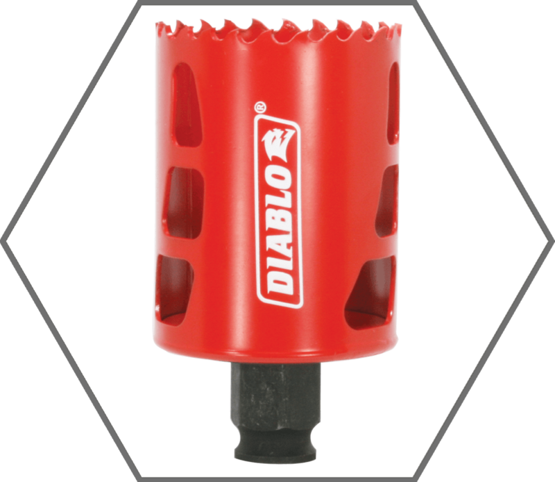 2" Quick Change Arbor Diablo Snap-Lock High Performance Hole Saw