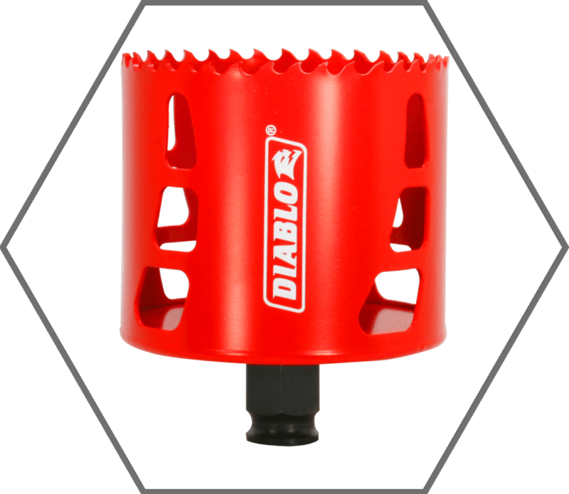 3" Quick Change Arbor Diablo Snap-Lock High Performance Hole Saw