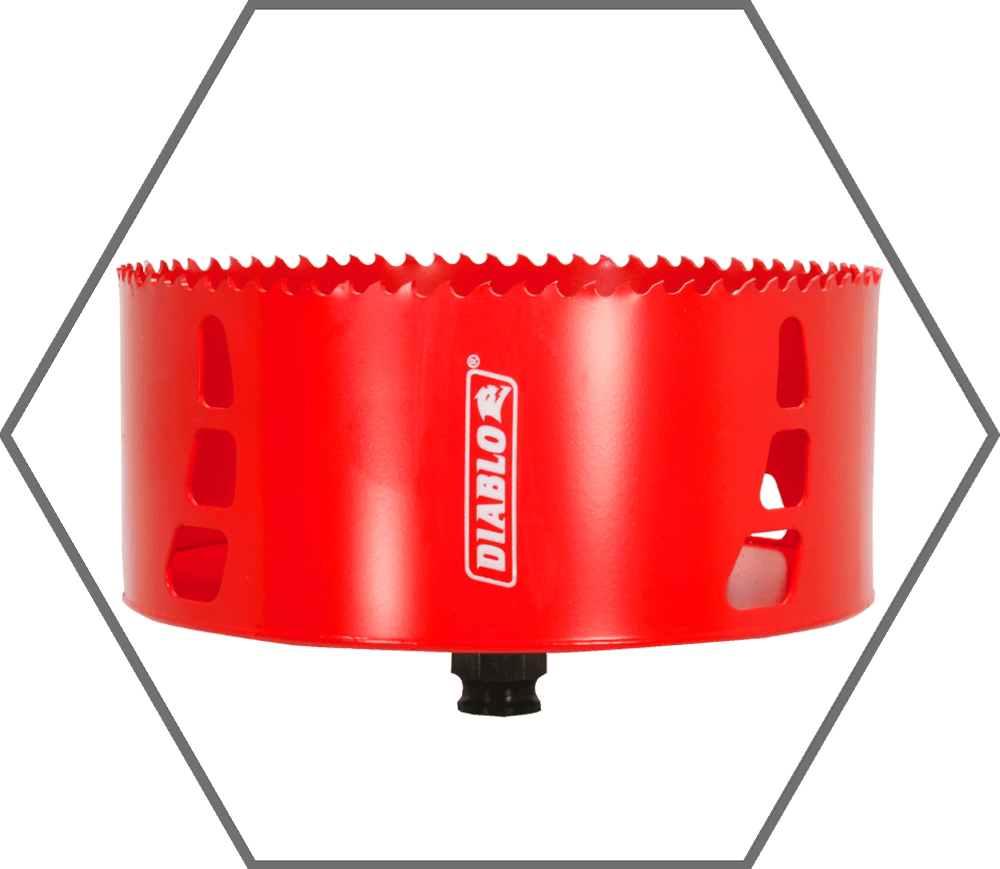 6" Quick Change Arbor Diablo Snap-Lock High Performance Hole Saw