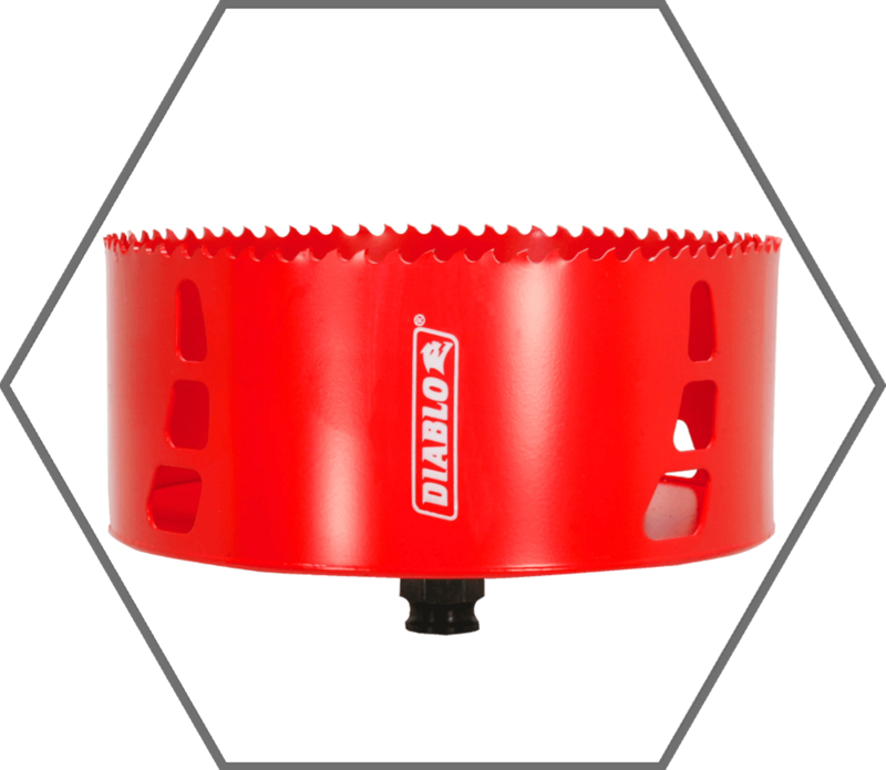 6" Quick Change Arbor Diablo Snap-Lock High Performance Hole Saw