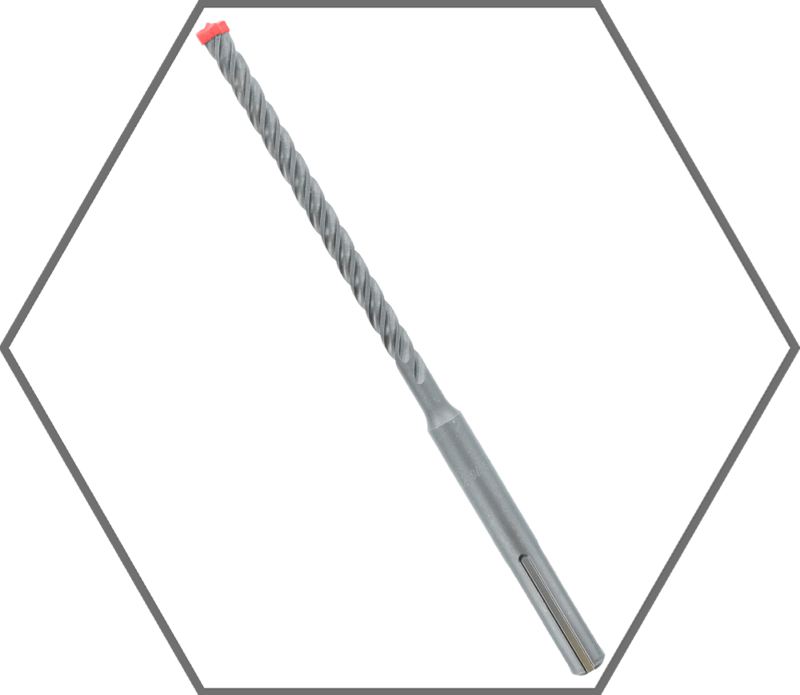 5/8" x 8" x 13" Rebar Demon SDS-Max 4-Cutter Full Carbide Head Hammer Drill Bit