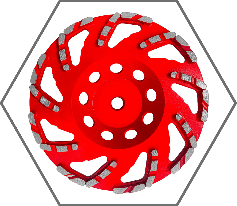 7" Diamond Cup Wheel for Masonry