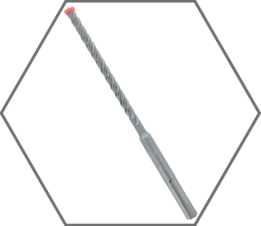 5/8" x 16" x 21" Rebar Demon SDS-Max 4-Cutter Full Carbide Head Hammer Drill Bit