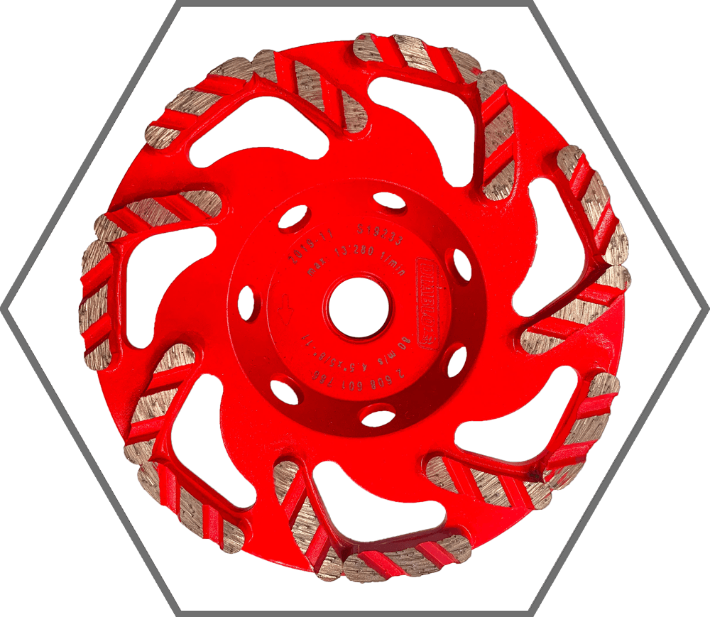 4" Diamond Cup Wheel for Masonry