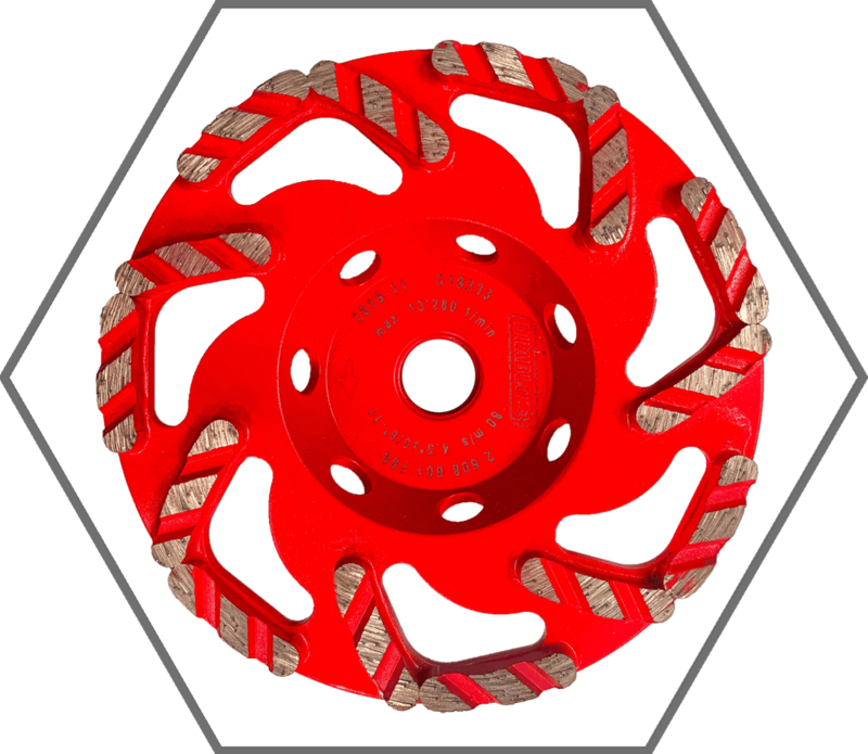 4" Diamond Cup Wheel for Masonry