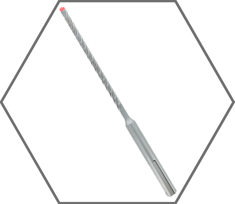 1/2" x 8" x 13" Rebar Demon SDS-Max 4-Cutter Full Carbide Head Hammer Drill Bit