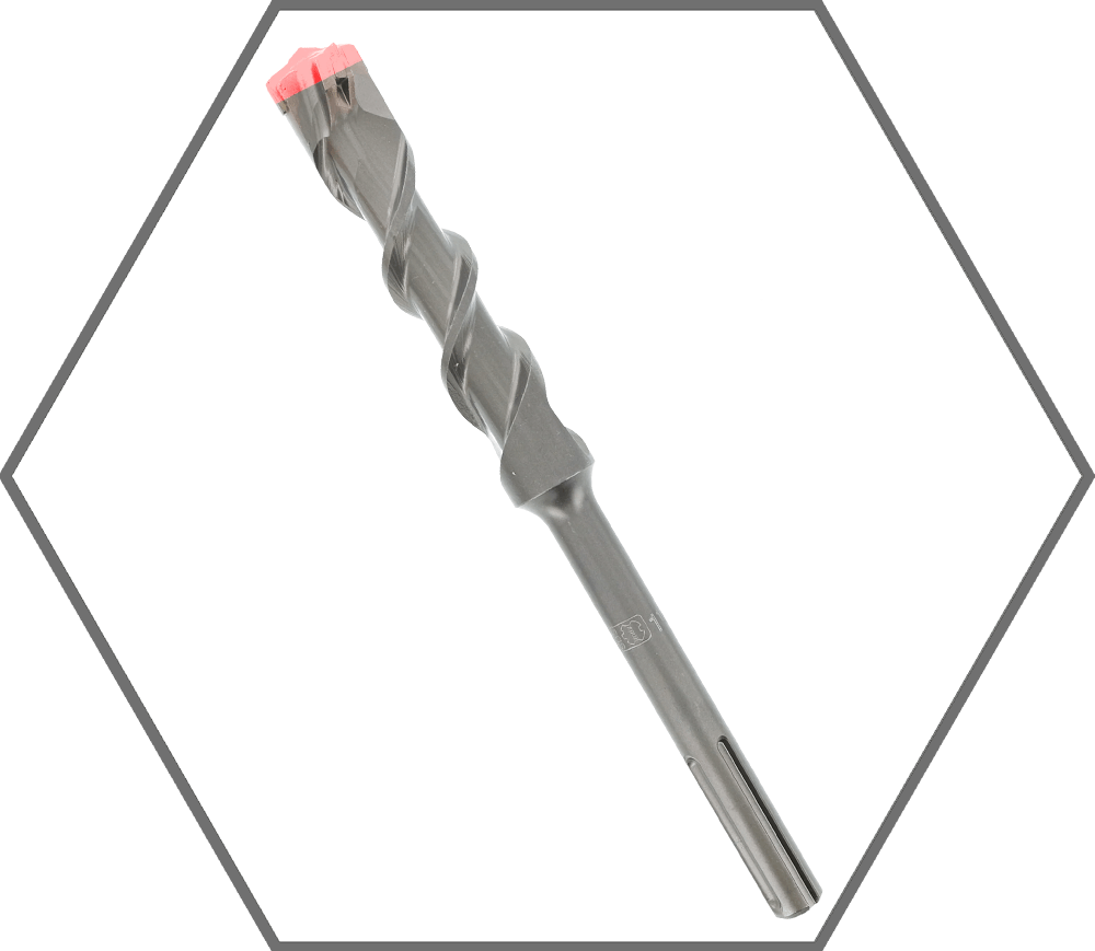 1-1/4" x 8" x 13" Rebar Demon SDS-Max 4-Cutter Carbide-Tipped Hammer Drill Bit