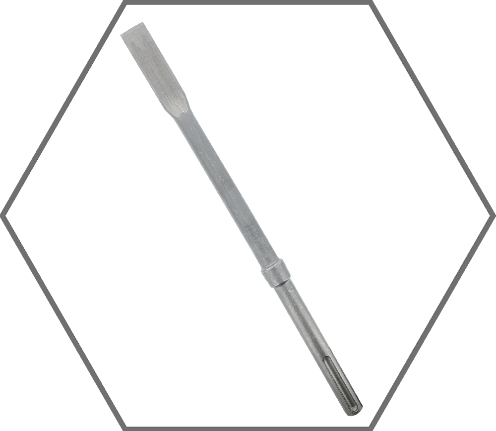 1" x 16" SDS-Max Flat Chisel