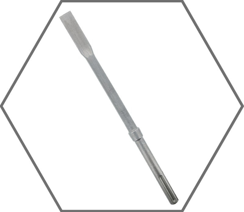 1" x 16" SDS-Max Flat Chisel