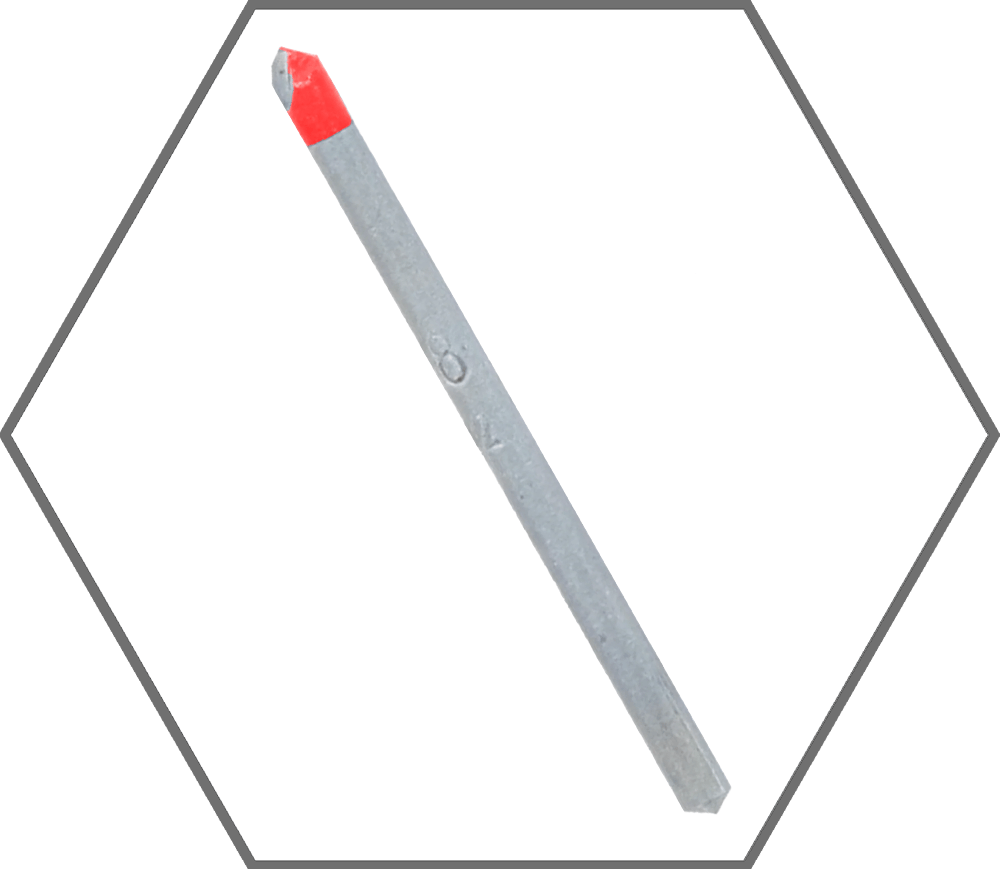 1/8" Tile & Stone Carbide Tipped Drill Bit