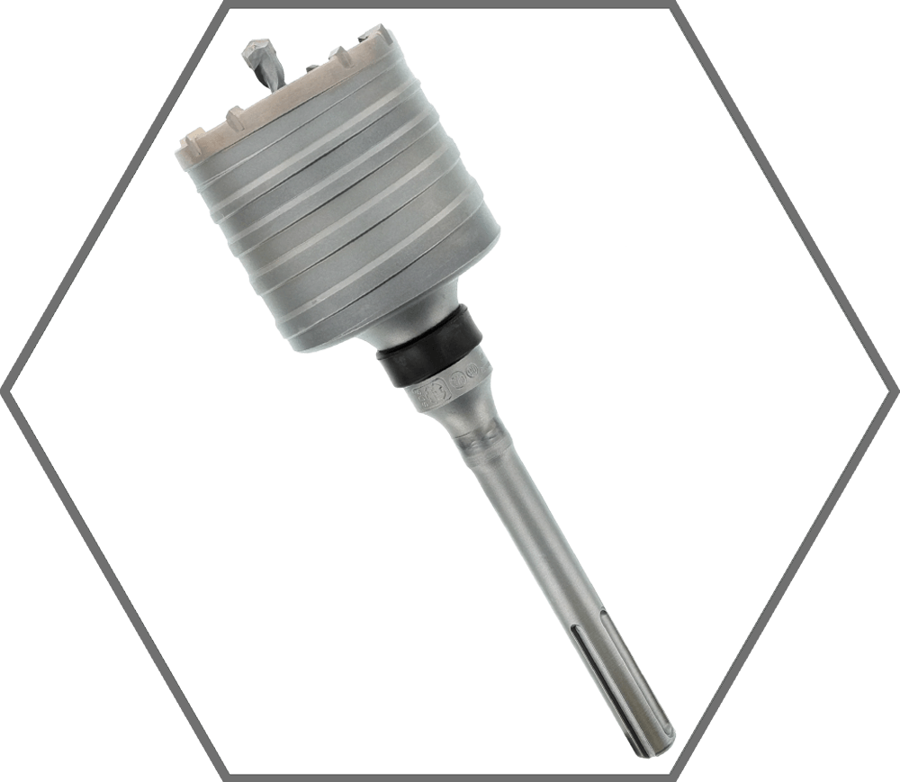 4" x 7" SDS-Max Carbide Tipped Core Bit