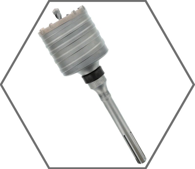 4" x 7" SDS-Max Carbide Tipped Core Bit