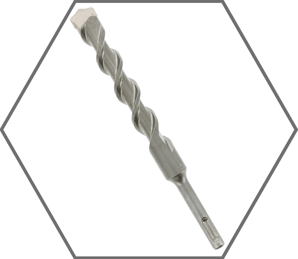 3/4" x 6" x 8" SDS-Plus 2-Cutter Full Carbide Tipped Hammer Drill Bit
