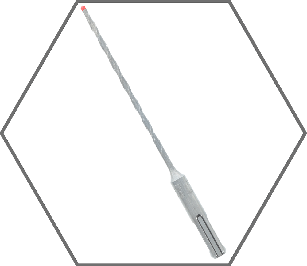 5/32" x 4" x 6" Rebar Demon SDS-Plus 4-Cutter Full Carbide Tipped Hammer Drill Bit