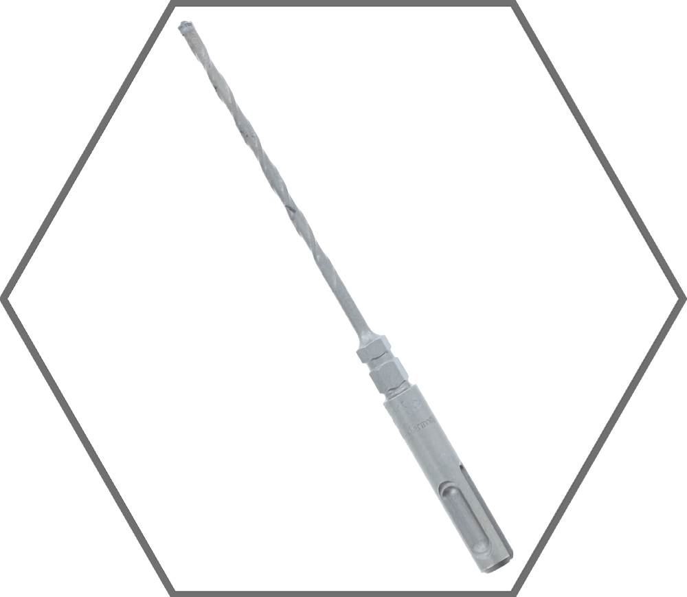 5/32" x 3-1/2" x 6" SDS-Plus Full Carbide Tipped Concrete Anchor Hammer Drill Bit