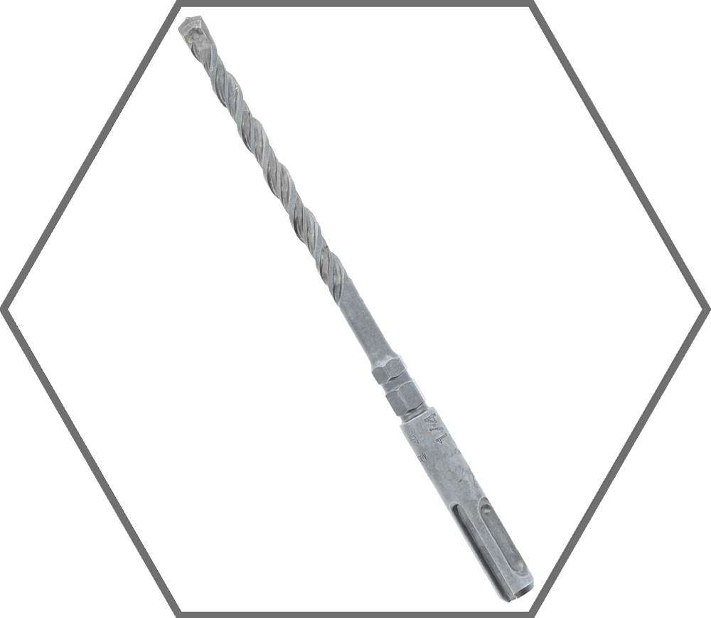 1/4" x 3-1/2" x 6" SDS-Plus Full Carbide Tipped Concrete Anchor Hammer Drill Bit