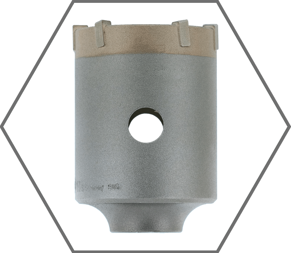1-7/8" SDS-Plus Thin Wall Carbide Tipped Core Bit