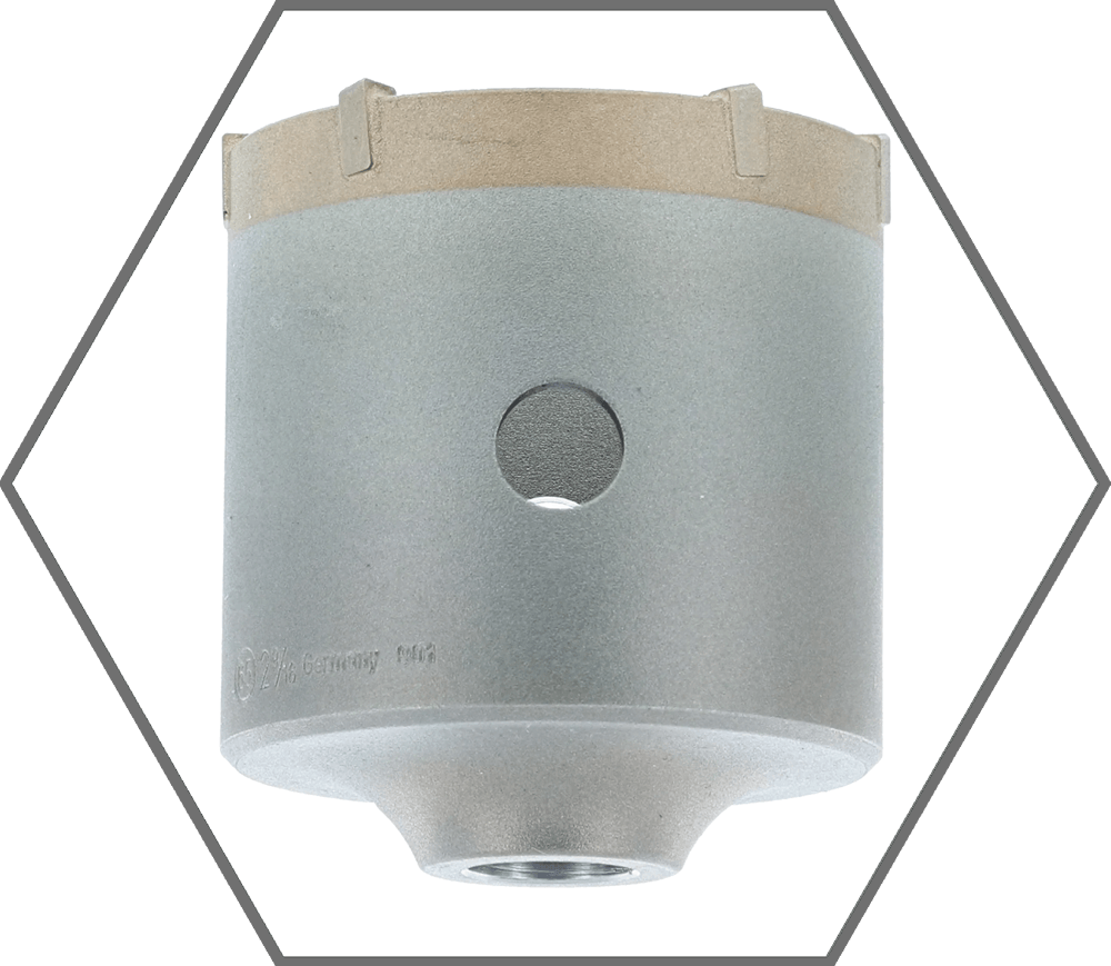 2-9/16" SDS-Plus Thin Wall Carbide Tipped Core Bit
