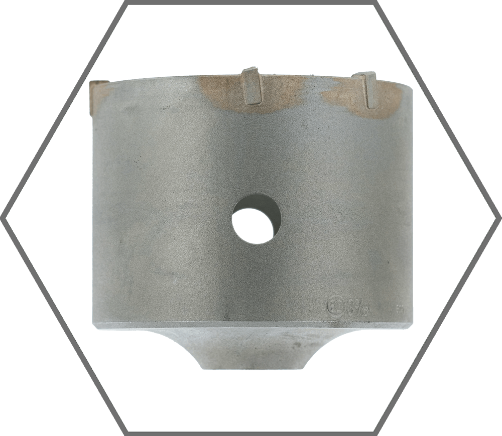 3-1/2" SDS-Plus Thin Wall Carbide Tipped Core Bit