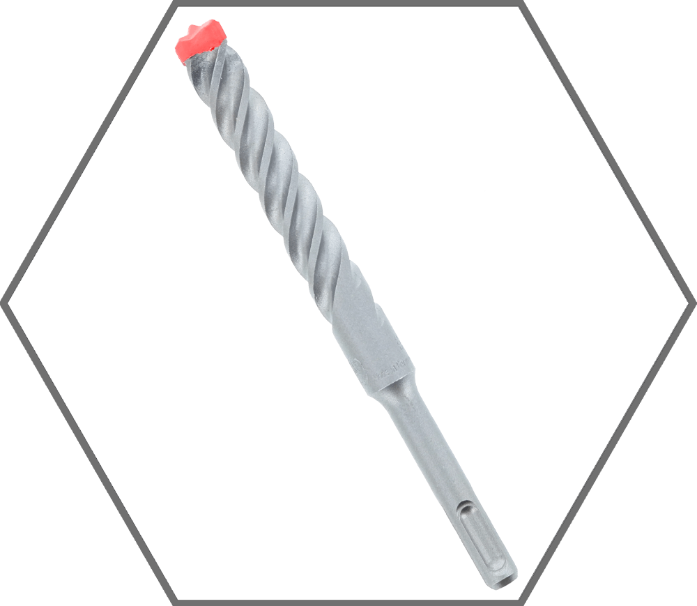 5/8" x 4" x 6" Rebar Demon SDS-Plus 4-Cutter Full Carbide Tipped Hammer Drill Bit