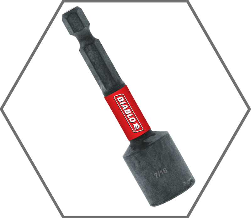 7/16" x 2-9/16"L Magnetic Nut Setter