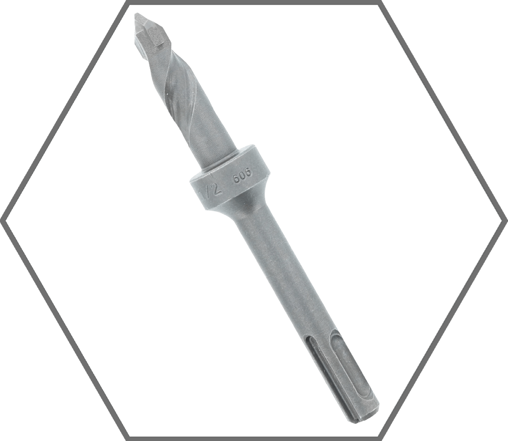 1/2" x 1-11/16" SDS-Plus 2-Cutter
