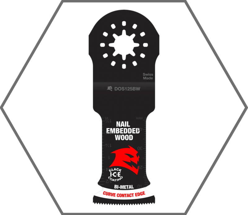 1-1/4" Starlock Bi-Metal Oscillating Blades for Nail-Embedded Wood (3-Pack)