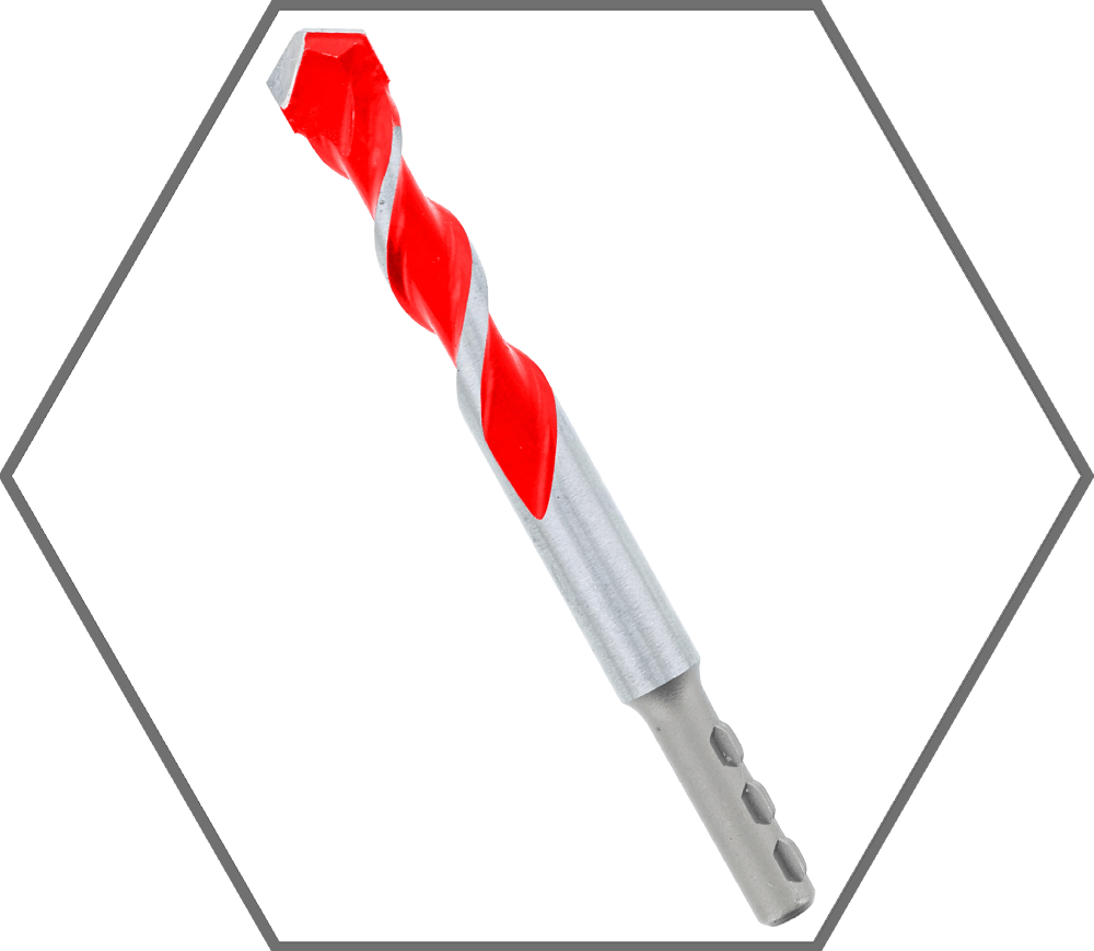 3/4" x 4" x 6" SPEEDemon Red Granite Carbide Tipped Hammer Drill Bit