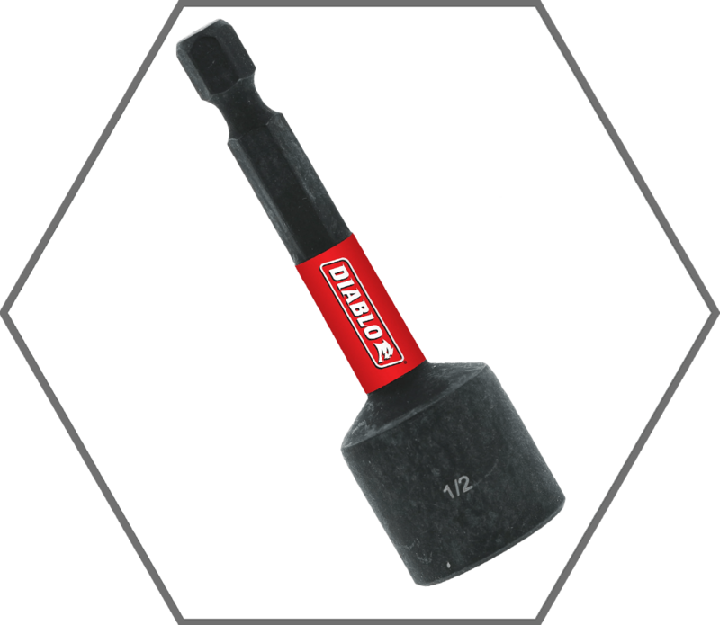 1/2" x 2-9/16"L Magnetic Nut Setter