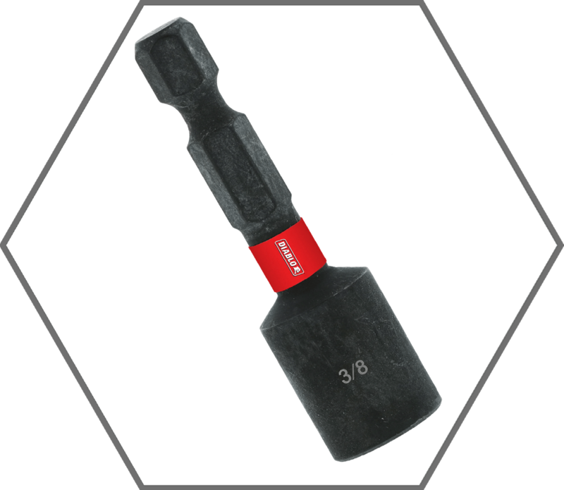 3/8" x 1-7/8"L Magnetic Nut Setter