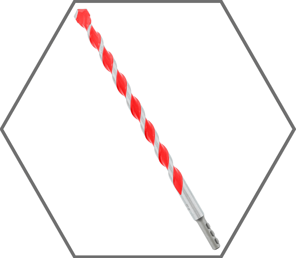 5/8" x 10" x 12" SPEEDemon Red Granite Carbide Tipped Hammer Drill Bit