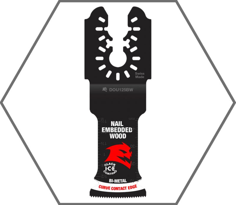 1-1/4" Universal Fit Bi-Metal Oscillating Blade for Nail-Embedded Wood