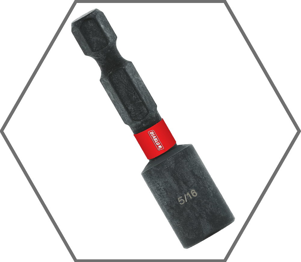 5/16" x 1-7/8"L Magnetic Nut Setter