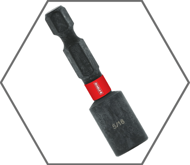 5/16" x 1-7/8"L Magnetic Nut Setter