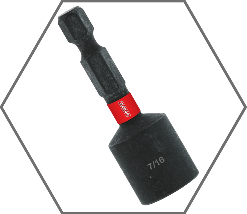 7/16" x 1-7/8"L Magnetic Nut Setter