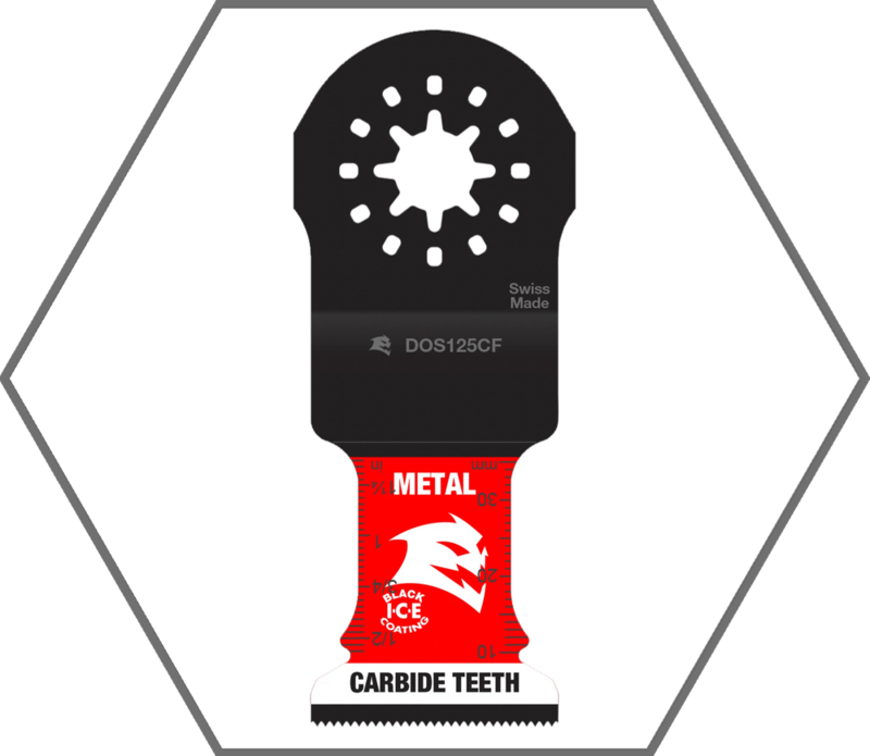 1-1/4" Starlock Carbide Oscillating Blades for Metal (3-Pack)
