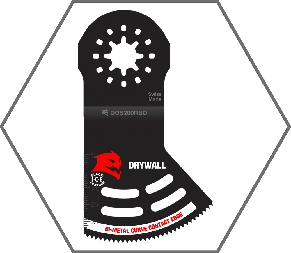2" Starlock Bi-Metal Oscillating Blade for Drywall
