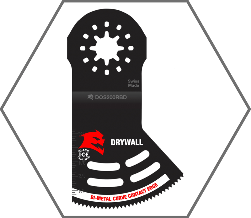 2" Starlock Bi-Metal Oscillating Blade for Drywall