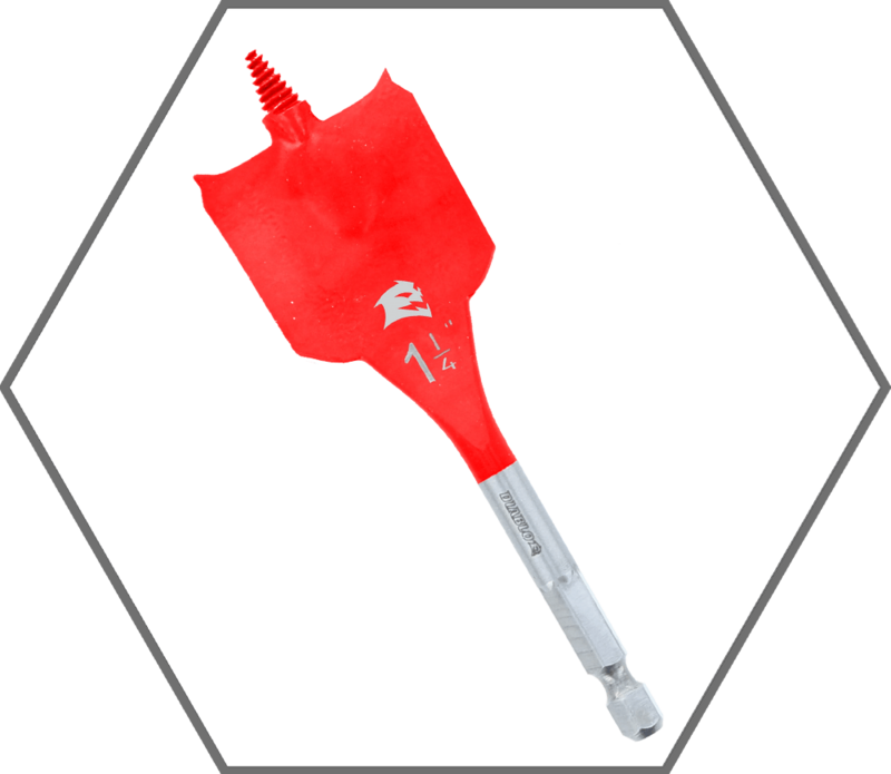 1-1/4" x 4" SPEEDemon Spade Bit