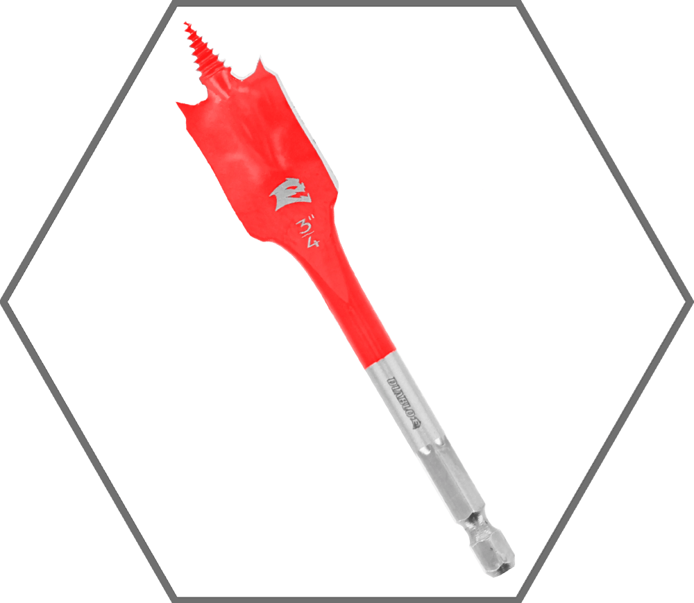 3/4" x 4" SPEEDemon Spade Bit