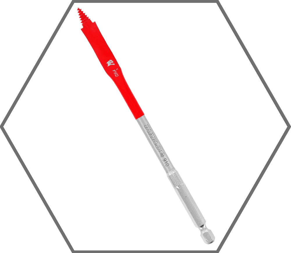 3/8" x 6" SPEEDemon Spade Bit