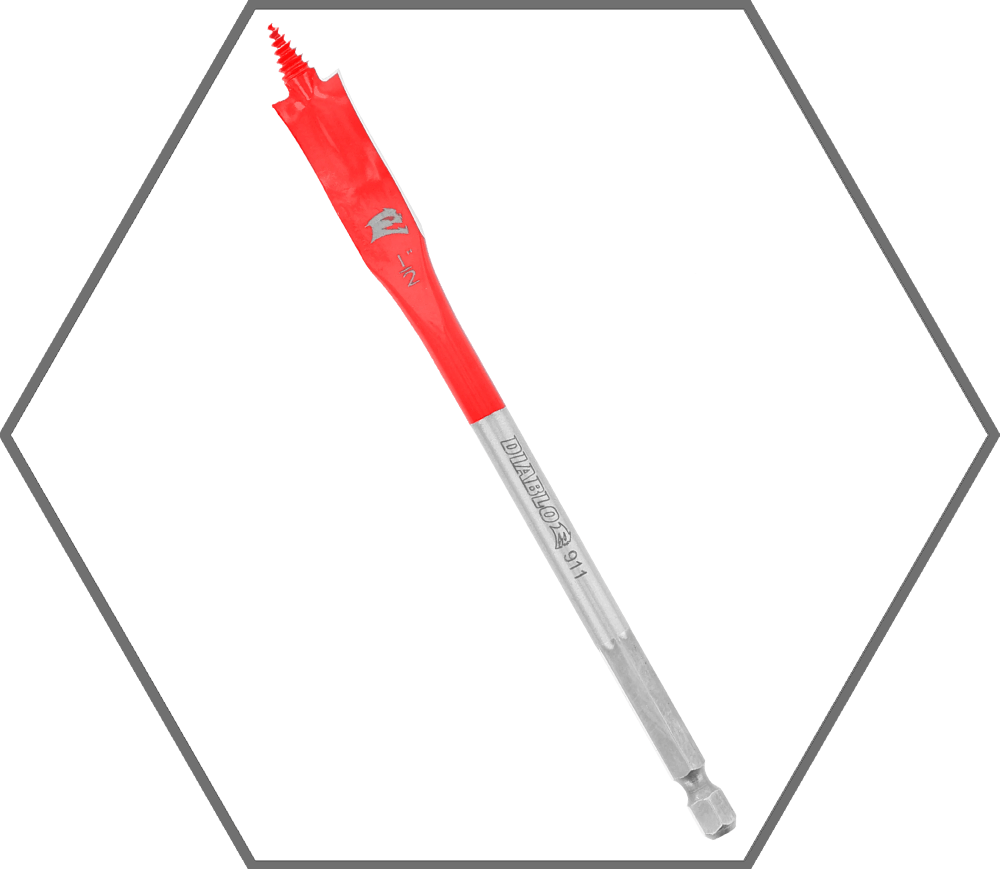 1/2" x 6" SPEEDemon Spade Bit
