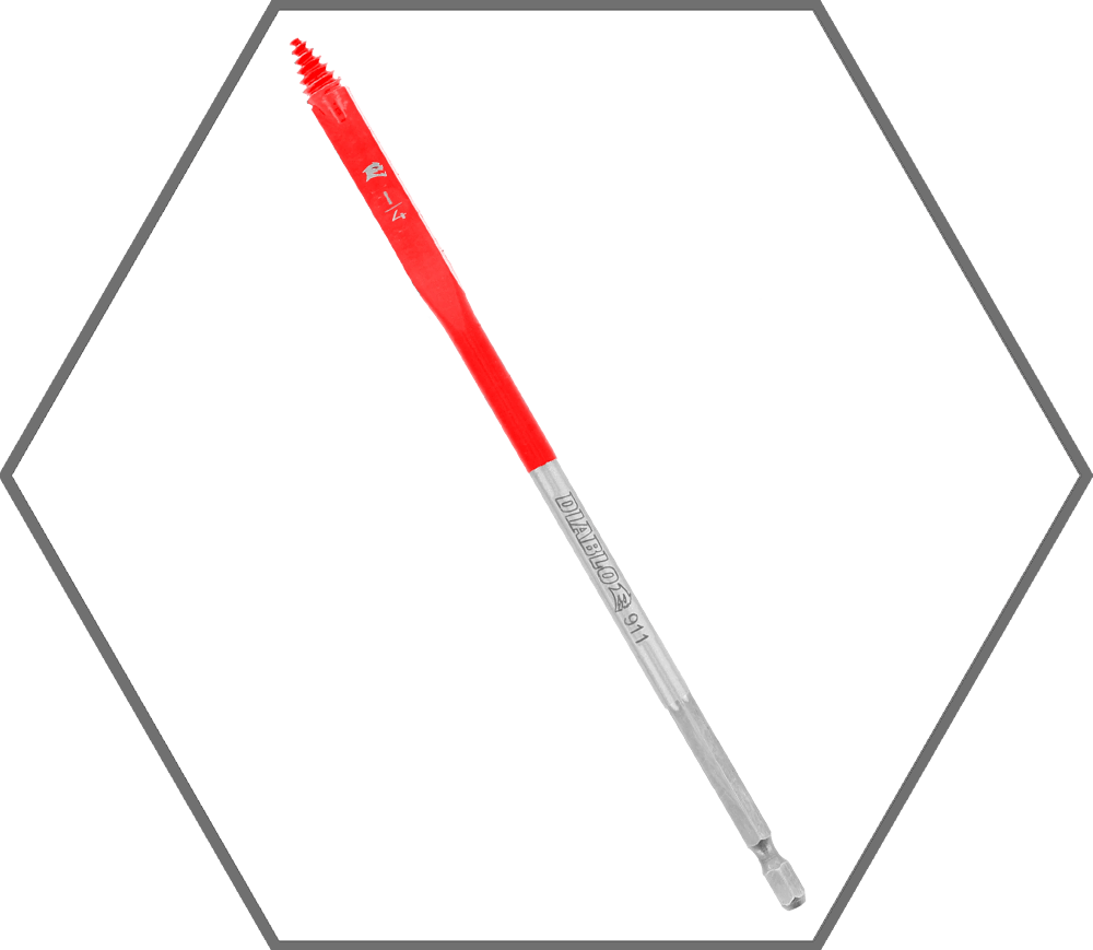 1/4" x 6" SPEEDemon Spade Bit