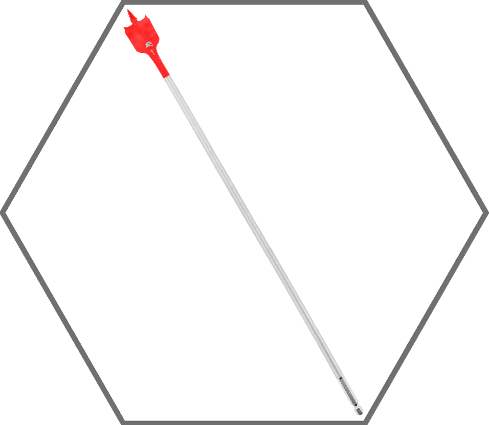 1" x 16" SPEEDemon Spade Bit