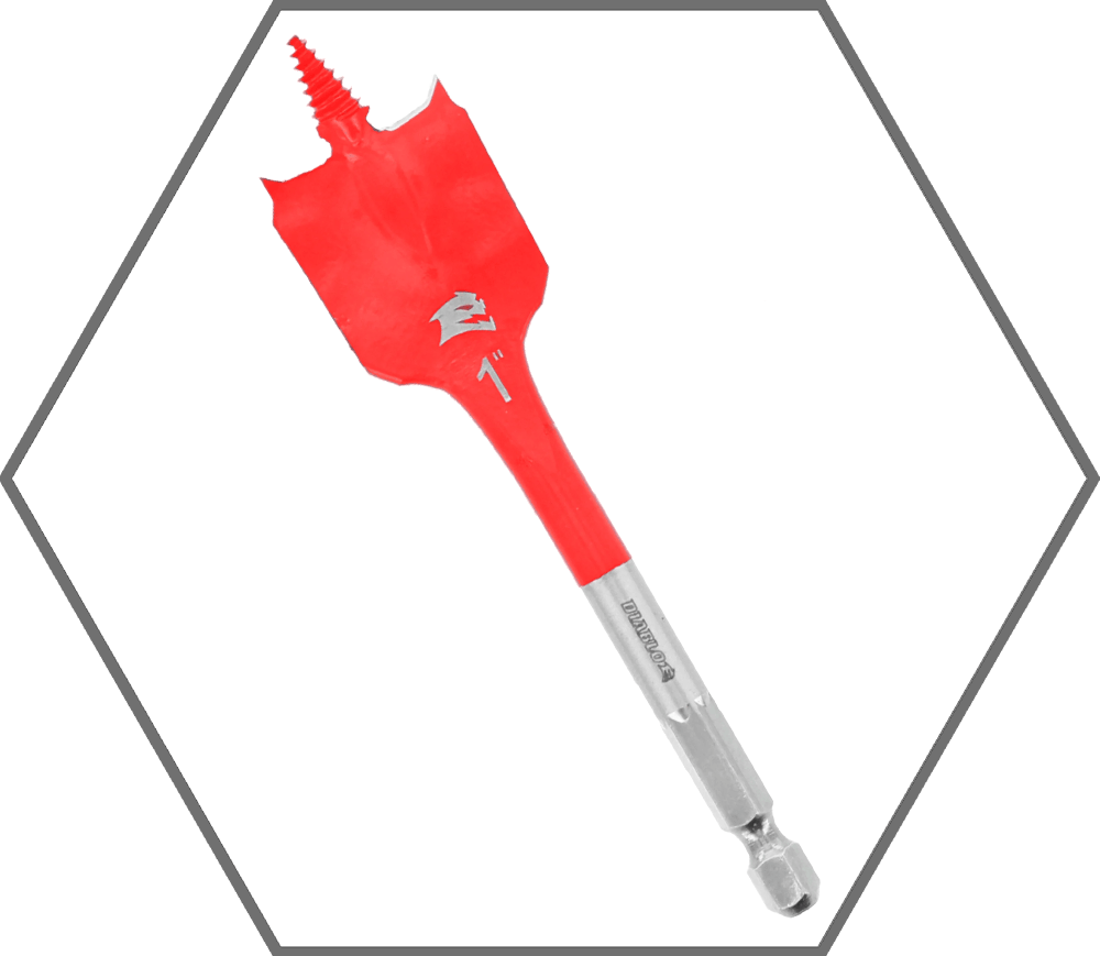 1" x 4" SPEEDemon Spade Bit