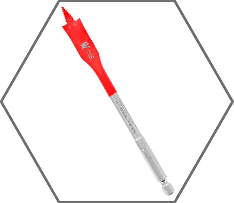 9/16" x 6" SPEEDemon Spade Bit